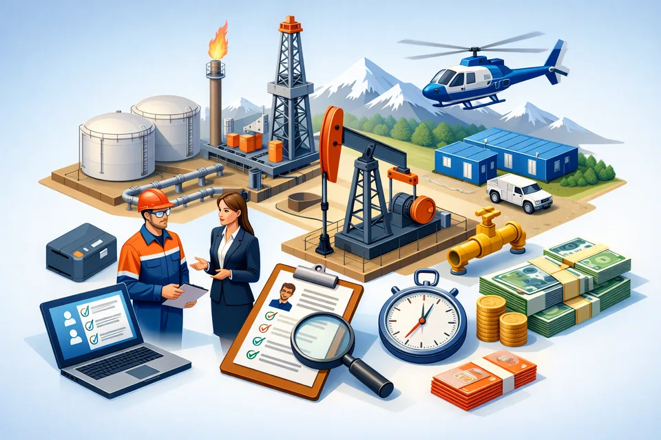 Оператор по добыче нефти и газа: зарплата на вахте в РК
